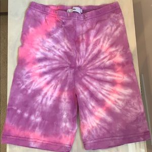 ADIKA Tie dye bike shorts